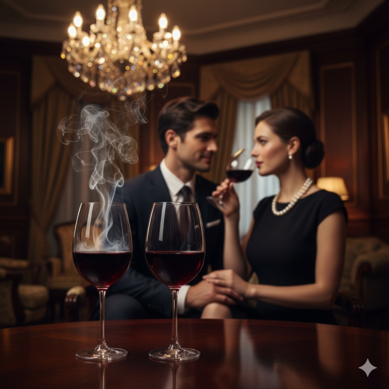 “En nuestro aniversario de bodas, rodeados de toda la familia en un restaurante elegante, vi lo impensable: mi esposo tomó mi copa y dejó caer en ella un polvo extraño. El corazón me golpeaba tan fuerte que apenas podía respirar. Fingí no darme cuenta, regresé a la mesa y, con una sonrisa helada, cambié mi copa por la de su adorada hermana Lucía, la misma que me había despreciado durante veinte años. Media hora después, mientras todos reían y brindaban, supe que nada volvería a ser igual.”