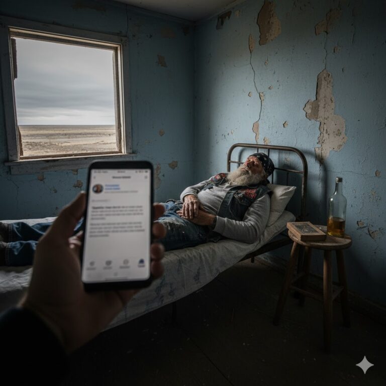 Hijo llamó a su padre biker muerto una vergüenza…