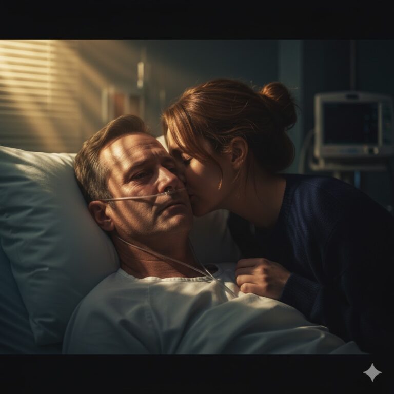 Durante 12 años, ella supo que su esposo le era infiel, pero nunca dijo una palabra. Cuidó de él, fue una esposa ejemplar… hasta que, en su lecho de muerte, le susurró una frase que lo dejó helado y sin aliento: