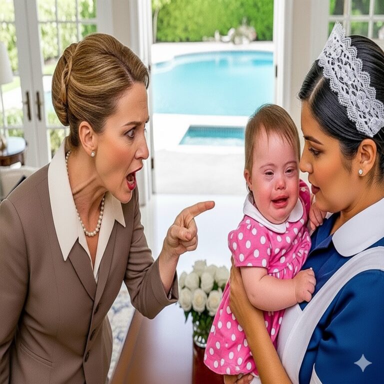 Millonario descubre a su empleada protegiendo a su hija especial…