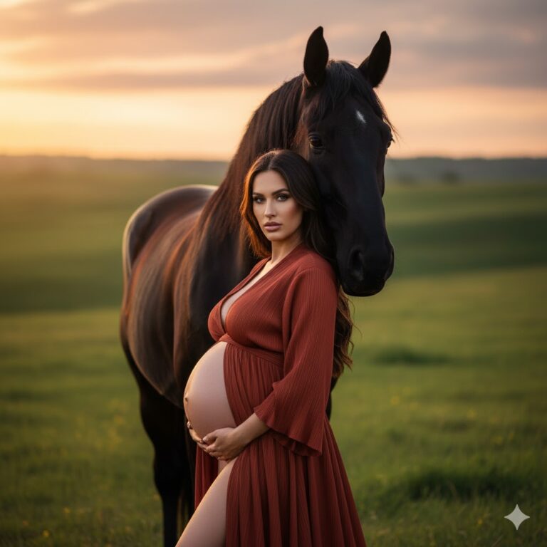 ¿UN CABALLO LA EMBARAZÓ? SU VIENTRE CRECÍA SIN PARAR, HASTA QUE DESCUBRIÓ LA VERDAD.