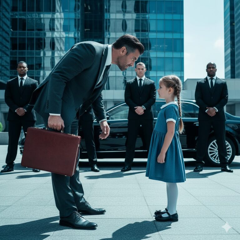 La niña que escuchó lo que nadie debía y salvó la vida del hombre que todos admiraban.