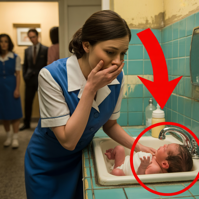 ABANDONÓ A SU BEBÉ EN EL BAÑO de la escuela, pero esta mujer lo salvo.