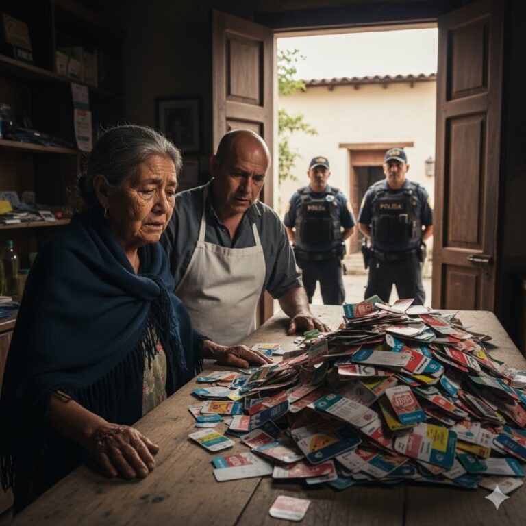 “Una anciana de 85 años que vivía sola en el barrio compraba más de 20 tarjetas SIM cada semana. Al notar algo extraño, el dueño de la tienda llamó a la policía… y la verdad dejó a todo el vecindario paralizado.”