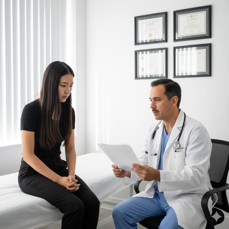 Después de la caída que me dejó temporalmente ciega, descubrí por casualidad un secreto aterrador en mi historial médico