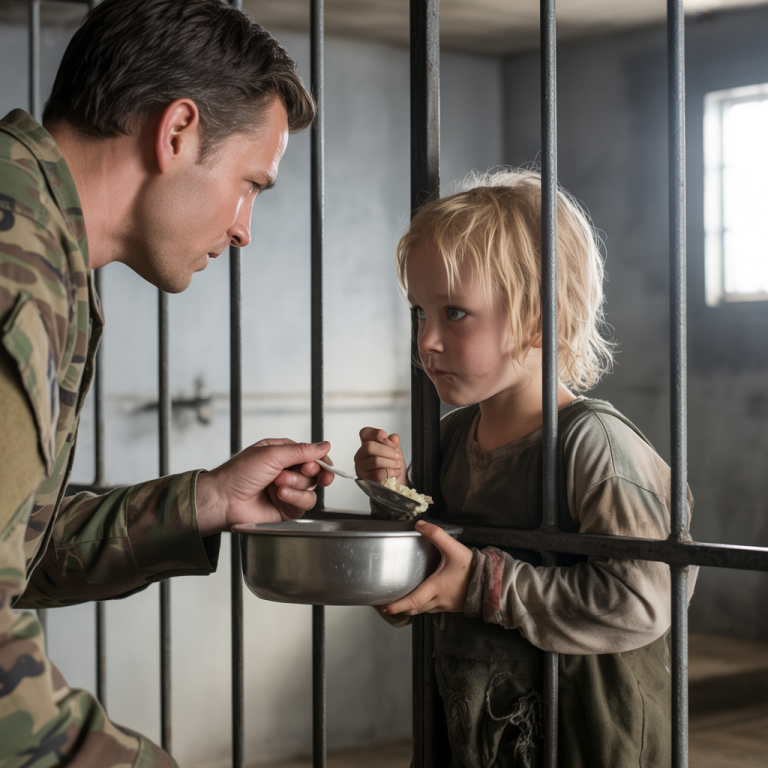 Cuando regresé del despliegue, encontré a mi hija de 7 años encerrada en el garaje, frágil y cubierta de picaduras de mosquitos. “Papá”, sollozó, “el novio de mamá dijo que este es mi lugar”. La llevé directamente al médico de la base e hice una sola llamada. Esa noche, su casa quedó patas arriba, y Lisa me llamó gritando. Quince meses en combate no me habían preparado para esta guerra.