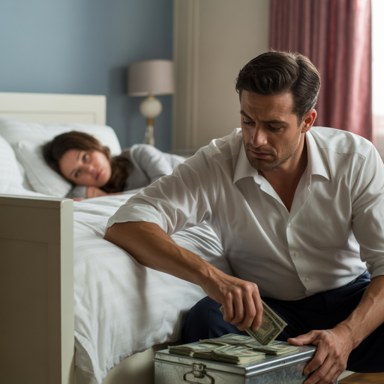 Mi marido me echó pastillas para dormir en el té. Cuando fingí dormir, lo que vi a continuación me impactó.