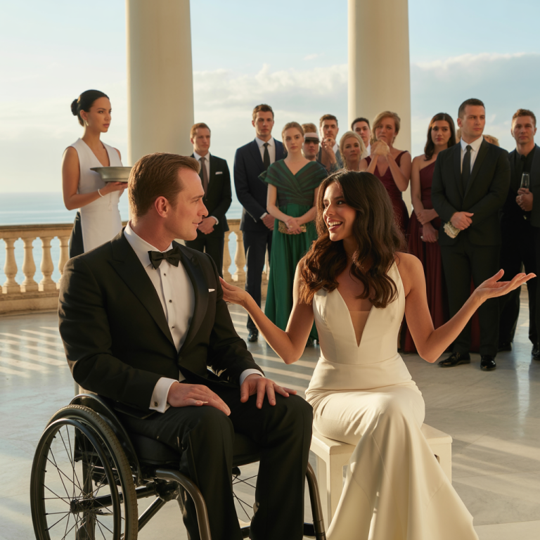 Un millonario finge estar paralizado para poner a prueba a su novia — pero encuentra el verdadero amor donde menos lo espera…