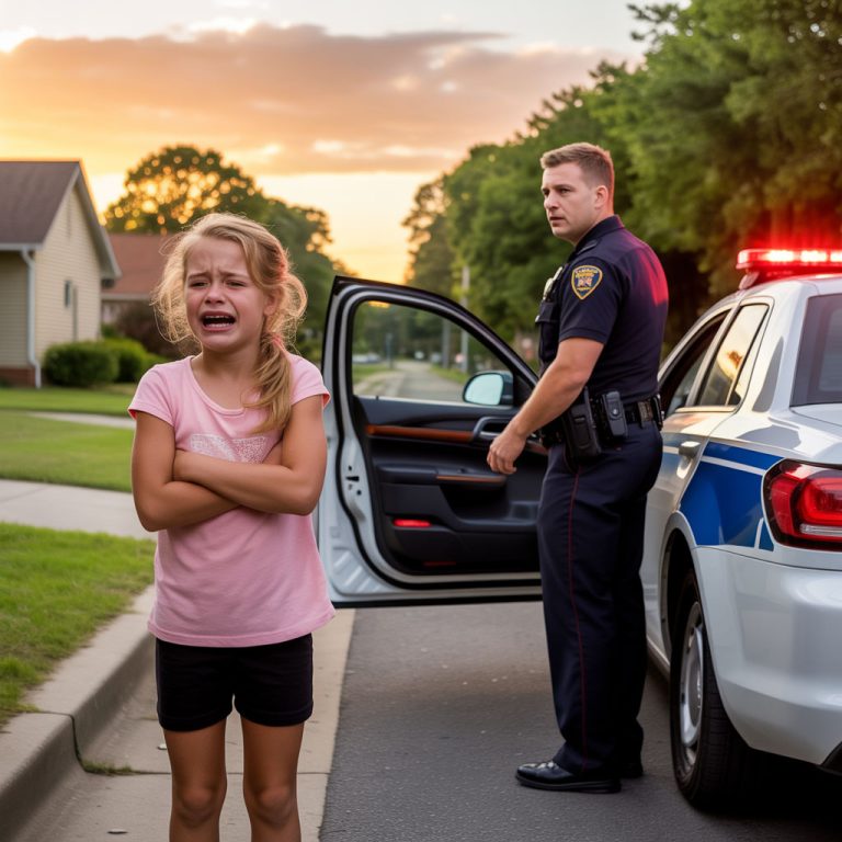La niña fue llorando a la policía: “Por favor, síganme a casa” — ellos fueron y rompieron a llorar cuando vieron esta escena…