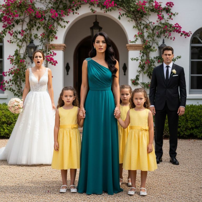 Él Invitó a Su Exesposa Pobre Para Humillarla en Su Boda de Lujo. Jamás Esperó Que Ella Llegara en una Limusina… Con Sus Tres Hijas Secretas.