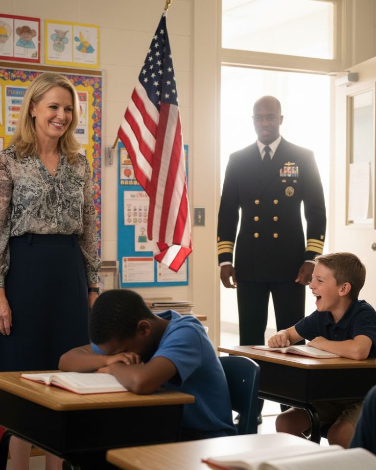 “Mi papá trabaja en el Pentágono”. La declaración del niño negro hizo que su maestra y sus compañeros se burlaran de él y lo despreciaran, y dijeran que era un mal mentiroso. 10 minutos después, llegó su padre…