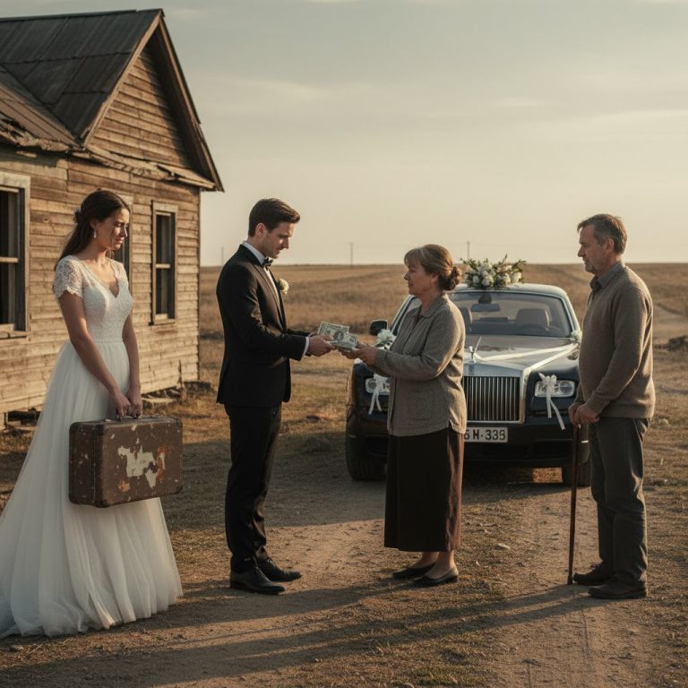 “Debido a la pobreza, mis padres me vendieron a un hombre rico, pero lo que pasó en nuestra noche de bodas sorprendió a todos…”