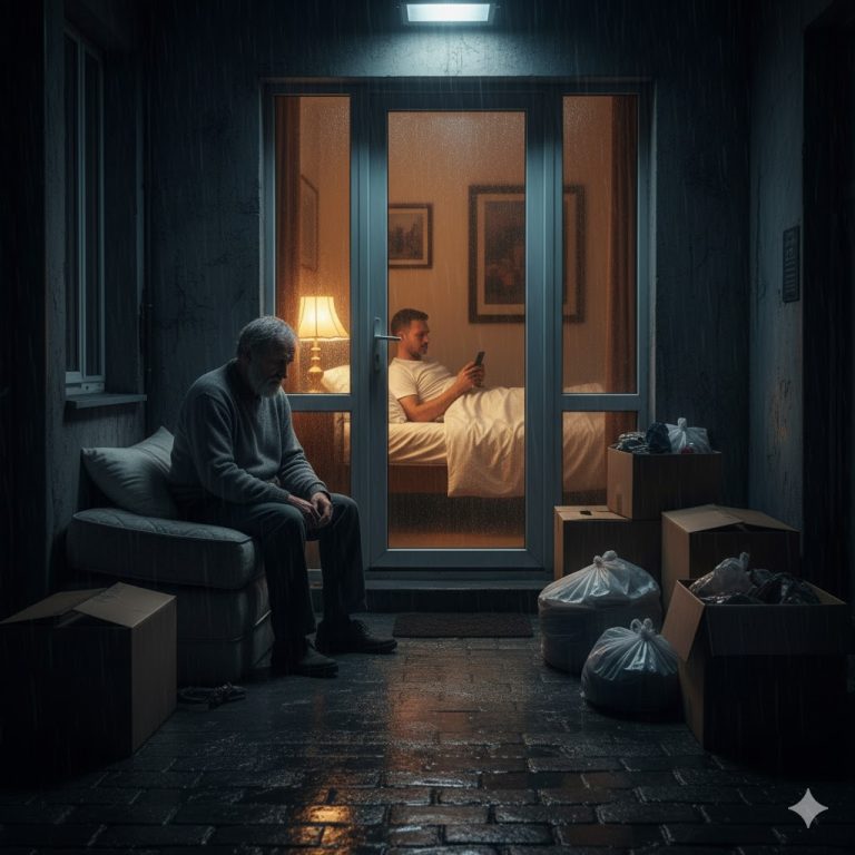 El hijo de mi esposa ocupó mi habitación