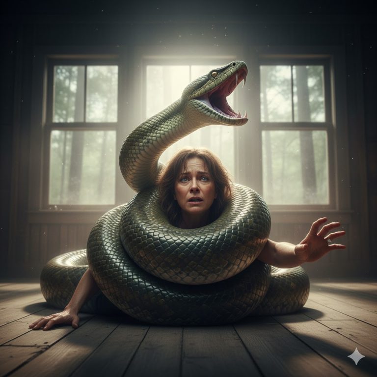 📖 LA MUJER Y LA BOA — “Ella creía que era su amiga… hasta que una noche notó algo inquietante en cómo la observaba.” 🐍💔