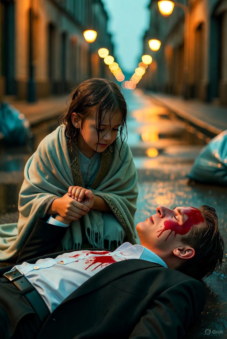 LA POBRE CHICA ENCUENTRA A UN MILLONARIO BORRACHO EN LA BASURA, LO QUE HIZO DESPUÉS TE DEJARÁ EN LLANTO