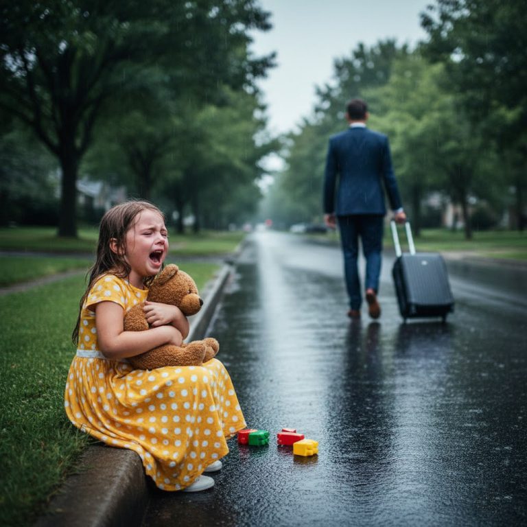 MILLONARIO ENCUENTRA A SU HIJA JUGANDO ABANDONADA EN LA CALLE AL DESCUBRIR EL MOTIVO ¡QUEDA EN SH0CK