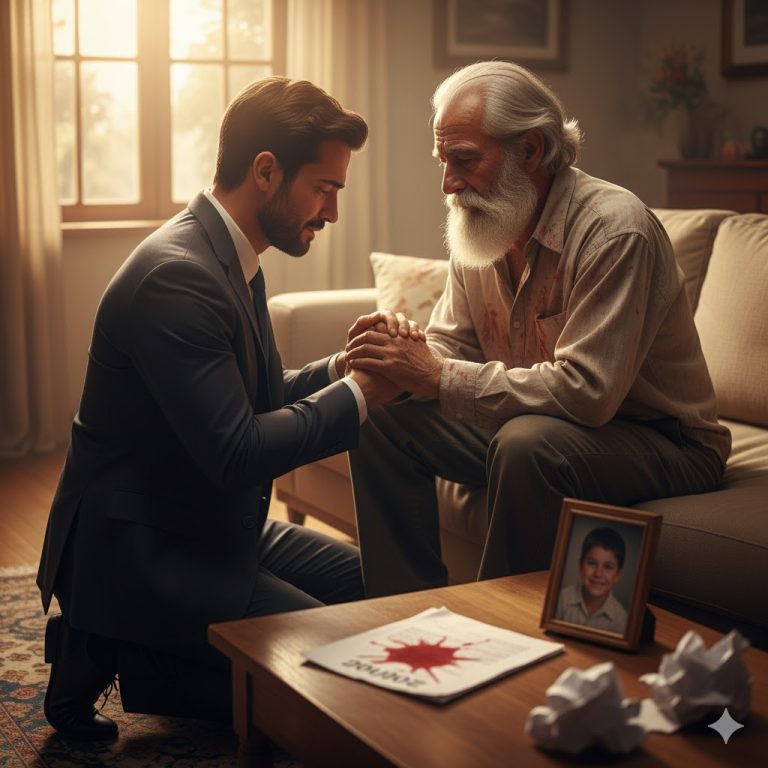 Ese hombre vendió su propia sangre para que yo pudiera estudiar. Hoy, que gano cien mil al mes, vino a pedirme dinero y no quise darle ni un centavo.