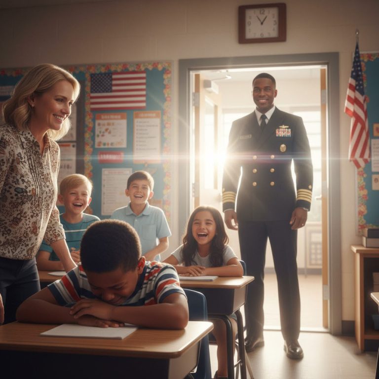 “Mi papá trabaja en el Pentágono”. La declaración del niño negro hizo que su maestra y sus compañeros se burlaran de él y lo despreciaran, y dijeran que era un mal mentiroso. 10 minutos después, llegó su padre…