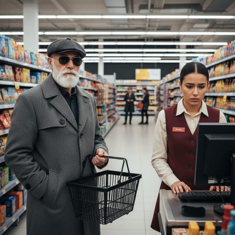 Un Millonario Se Disfraza para Visitar su tienda — Y lo que Descubre de una Cajera Cambia su Vida