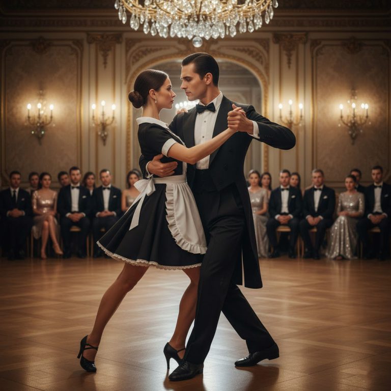 “¡Me caso contigo si bailas este tango!”, se burló el millonario — pero ella era profesional…