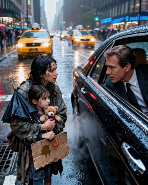 Un millonario, de camino al aeropuerto, ve a un hombre sin hogar con un niño bajo la lluvia y le confía las llaves de su casa. Pero a su regreso, el descubrimiento que hace lo conmociona…