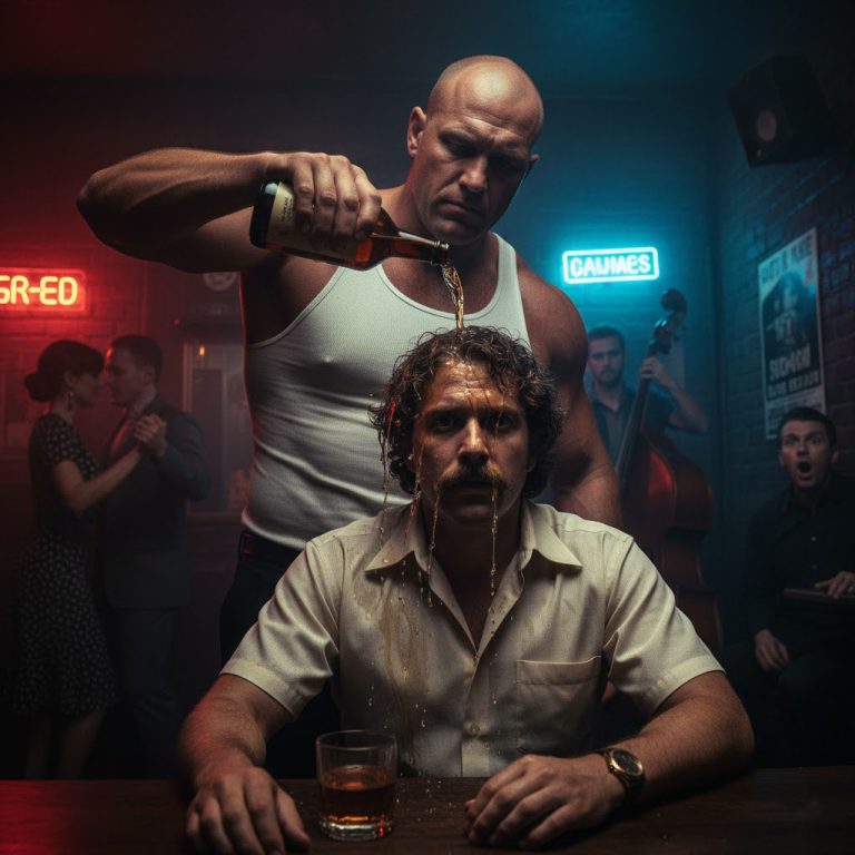 MATÓN DERRAMÓ CERVEZA SOBRE LA CABEZA DE ESCOBAR SIN SABER QUIÉN ERA. HASTA HOY SE ARREPIENTE.