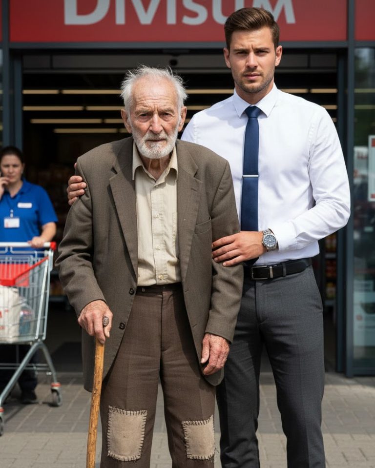 “A los noventa años, me disfracé de anciano sin dinero y entré en mi propio supermercado; lo que sucedió cambió mi legado para siempre”.