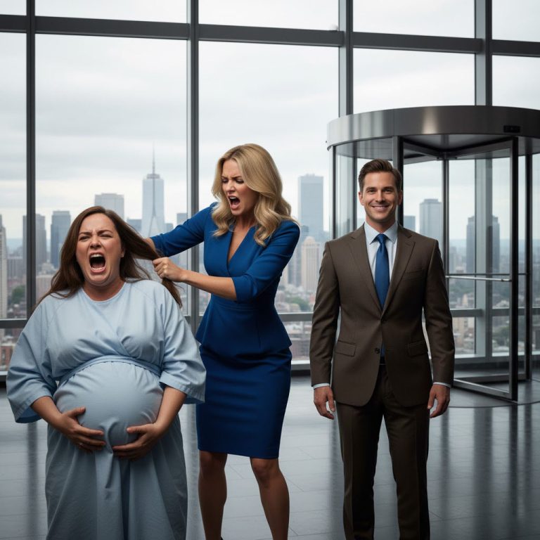 La amante atacó a la esposa embarazada en el hospital — Pero ella no tenía idea de quién era su padre…