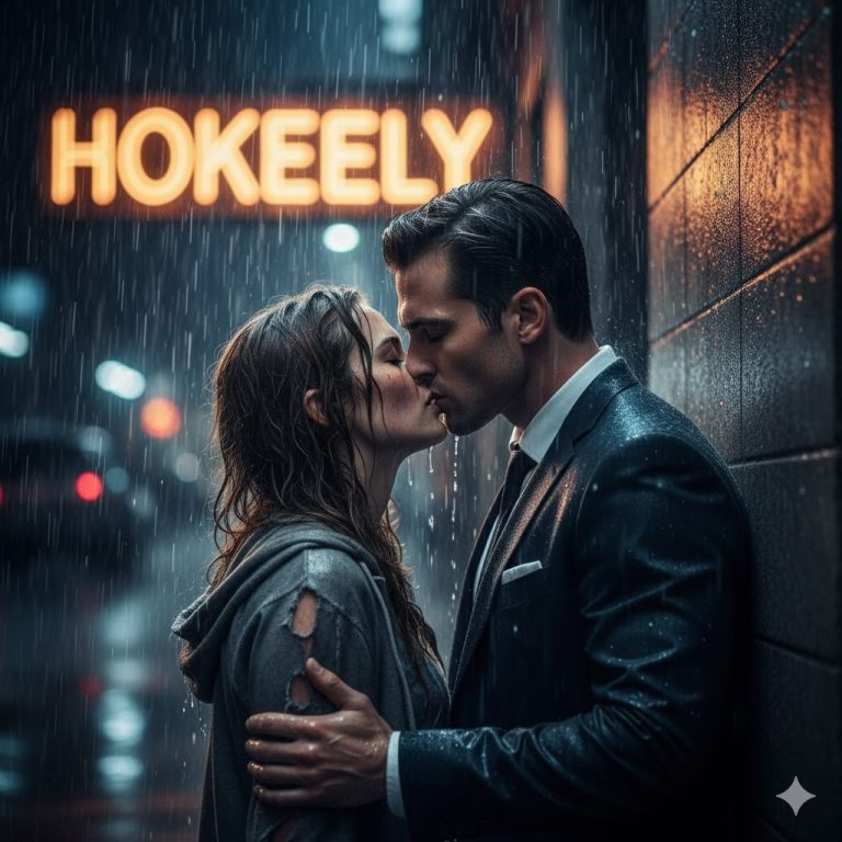 «Quédate quieto, no digas nada, estás en peligro». La joven sin hogar jaló al magnate a un rincón y lo besó para salvarle la vida… y el final…