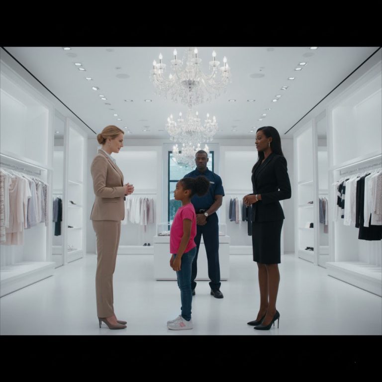 Gerente de tienda de moda intenta intimidar a una niña negra — pero su madre aparece, haciendo que el gerente se arrepienta…