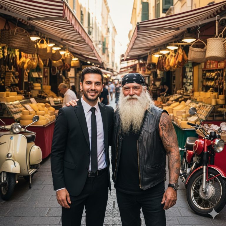 El motociclista que me crió no era mi padre; era un mecánico, cubierto de grasa, que me encontró durmiendo en un contenedor de basura detrás de su taller cuando yo tenía catorce años.