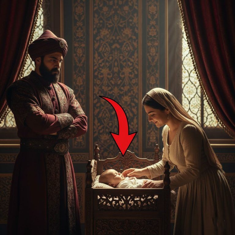 Ella entró al harén para servir… y acarició al bebé que nadie tocaba… El Sultán lo vio todo.