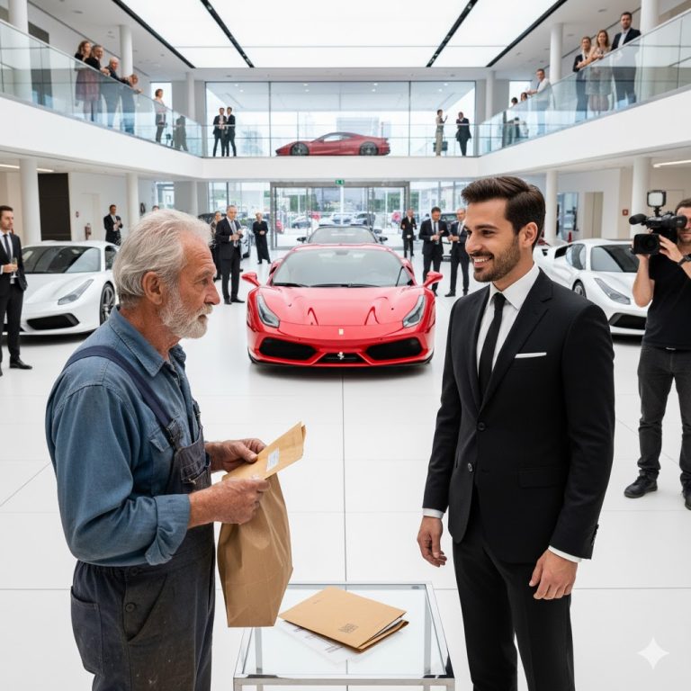 “¡SI PUEDES PAGAR UNA FERRARI, TE DOY DOS!”, SE BURLÓ EL MILLONARIO… PERO AL FINAL QUEDÓ EN SHOCK