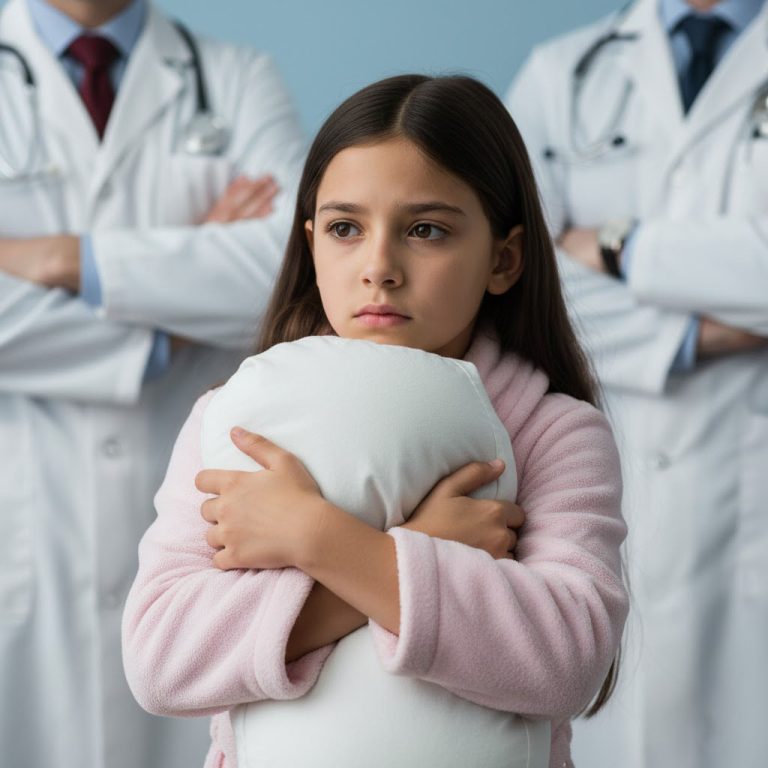 “Un padrastro llevó a su hijastra de 10 años a la clínica; lo que encontraron los médicos los dejó atónitos.”