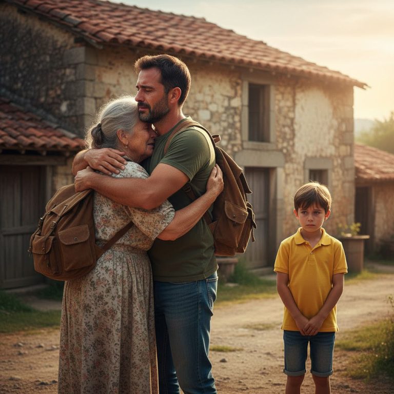 “Mi tío acababa de salir de prisión; toda la familia le dio la espalda. Pero mi madre, con lágrimas en los ojos, le dio la bienvenida a casa. Ella nunca imaginó que ese único acto de compasión descubriría un secreto enterrado durante décadas…”