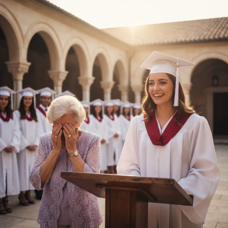 Tengo una Madre Recolectora de Basura — Durante Doce Años Mis Compañeros Me Evitaron, Hasta Que el Día de la Graduación, Una Sola Frase Mía Hizo Llorar a Toda la Escuela