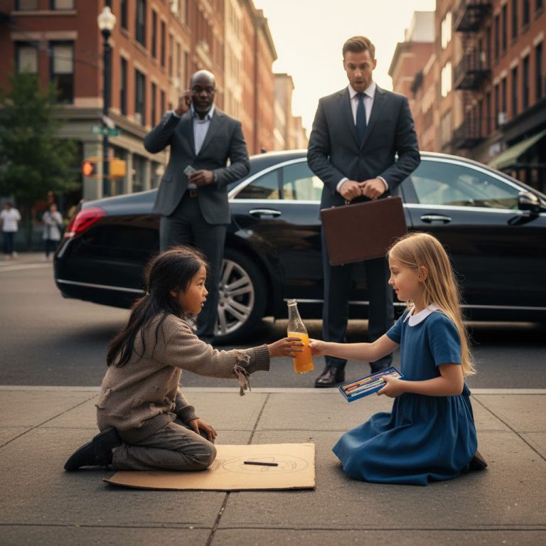 La hija muda del millonario tomó un sorbo… Lo que sucedió después te dejará llorando…