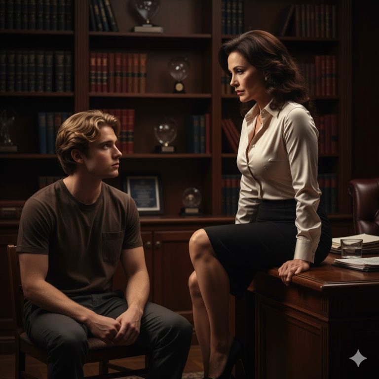 Me reprobó sin dudarlo, mi profesora; pero más tarde esa noche, me llamó y susurró: “Ven a mi oficina esta noche… si todavía quieres aprobar”.