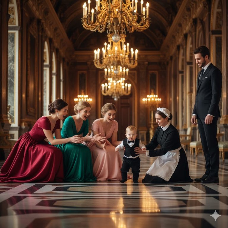 Trois femmes rivalisent pour conquérir le cœur d’un milliardaire, mais son enfant fait un geste inattendu…