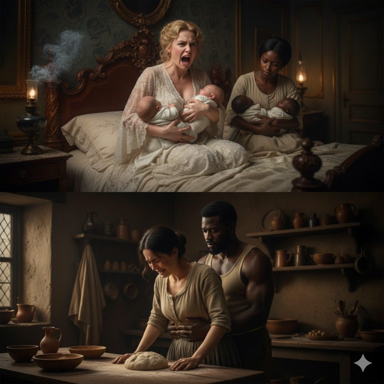 La señora tuvo trillizos y ordenó a la esclava desaparecer con el que nació más oscuro, pero el destino le pasó factura.