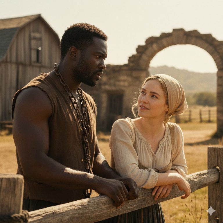 Ella llamó a un esclavo hambriento para arreglar el techo, lo que hizo después sorprendió a todos.