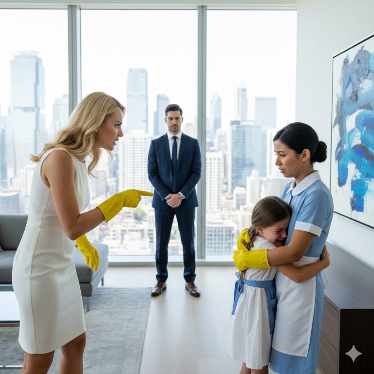 La criada descubrió el móvil oculto de la millonaria. Lo que leyó en sus mensajes no solo salvó a la niña olvidada, cambió nuestro destino para siempre.