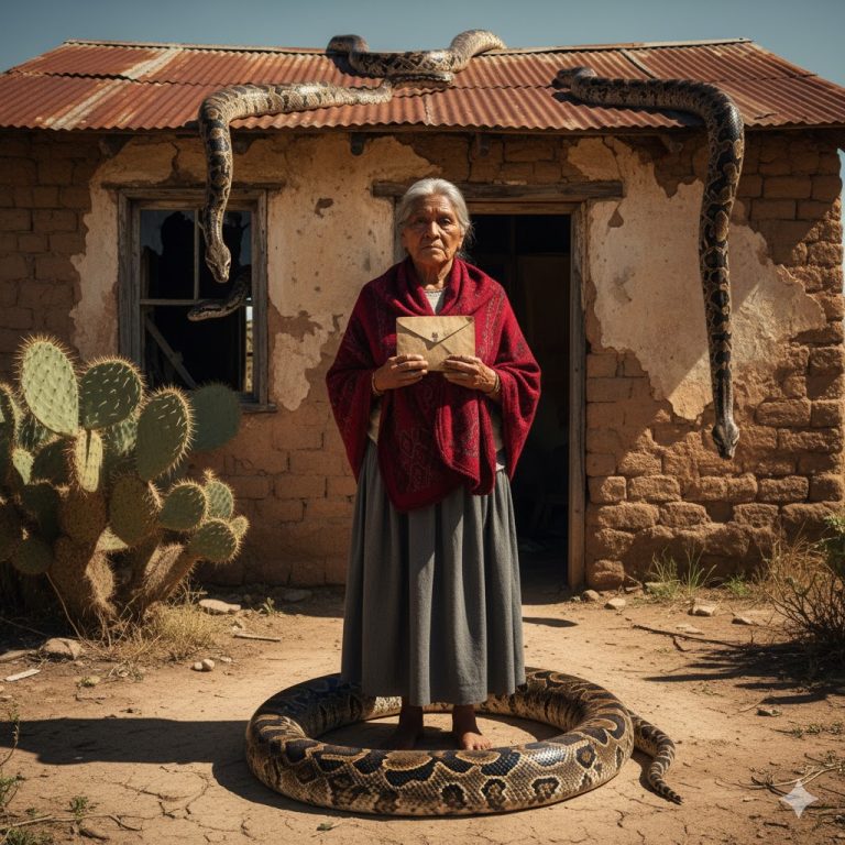 A La viuda pobre compró un rancho por 10 pesos — Se heló al ver que la casa estaba llena de serpientes..