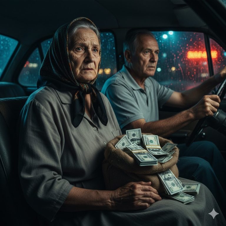 Le di un aventón a una anciana expulsada por su familia; los 2 millones de pesos bajo el asiento voltearon mi vida, la verdad me dejó en shock