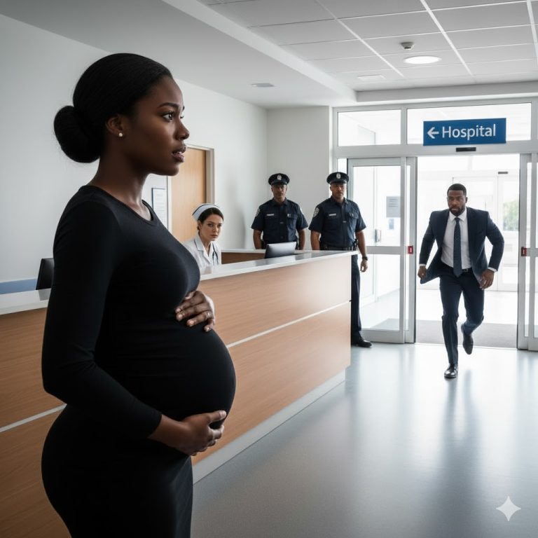 Una enfermera racista humilló a una mujer negra embarazada y llamó a la policía para arrestarla. Quince minutos después, su esposo llegó… y lo cambió todo.