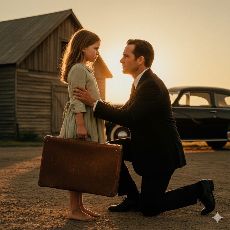 “ABANDONADA POR SU MADRASTRA, LA NIÑA VIVIÓ EN UNA CABAÑA… ¡HASTA QUE UN MILLONARIO CAMBIÓ SU VIDA!”