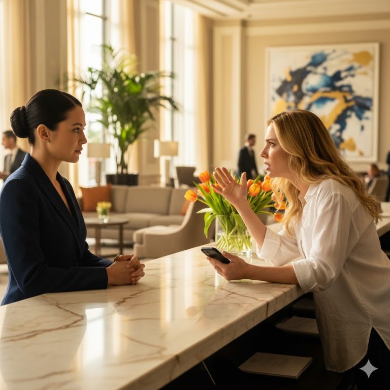 «Mi hermano, que tiene un hotel en Hawái, me llamó y me preguntó: “¿Dónde está tu esposa?”. Respondí: “Está en un viaje de negocios en Nueva York”. Él me dijo: “Está en mi hotel en Hawái con otro hombre, y está usando tu tarjeta de crédito”. Con la ayuda de mi hermano, preparé un plan de venganza. Al día siguiente, mi esposa me llamó presa del pánico; tenía 54 llamadas perdidas».