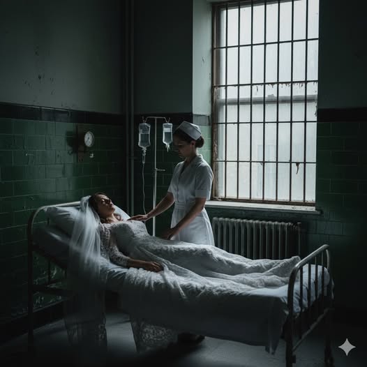 “Ella murió vestida de blanco, pero sus mejillas aún estaban sonrojadas… el secreto oscuro de la boda perfecta”