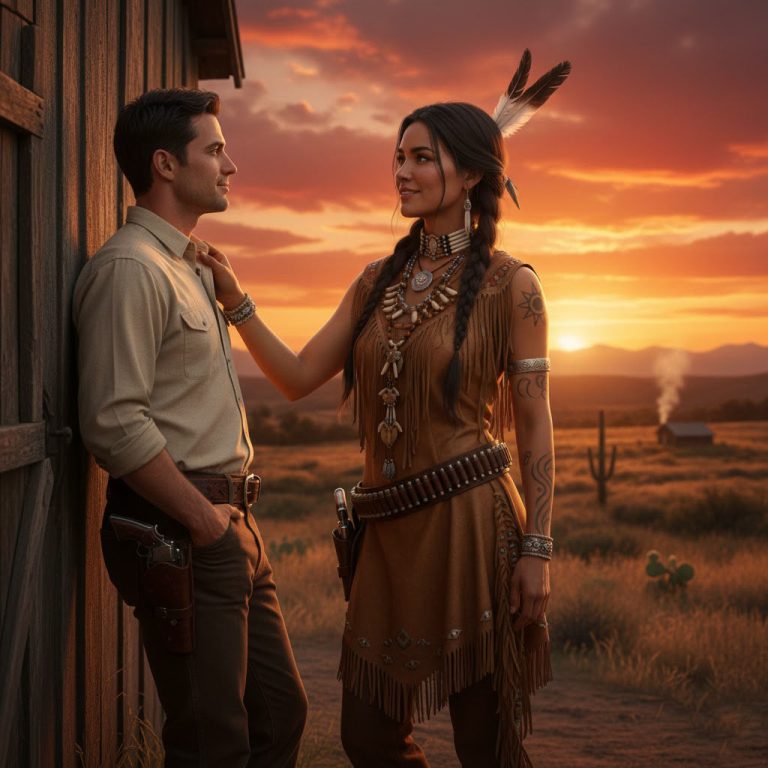 “No He Tenido Sexo en Seis Meses” — Dijo la Hermana Apache Gigante al Ranchero Virgen