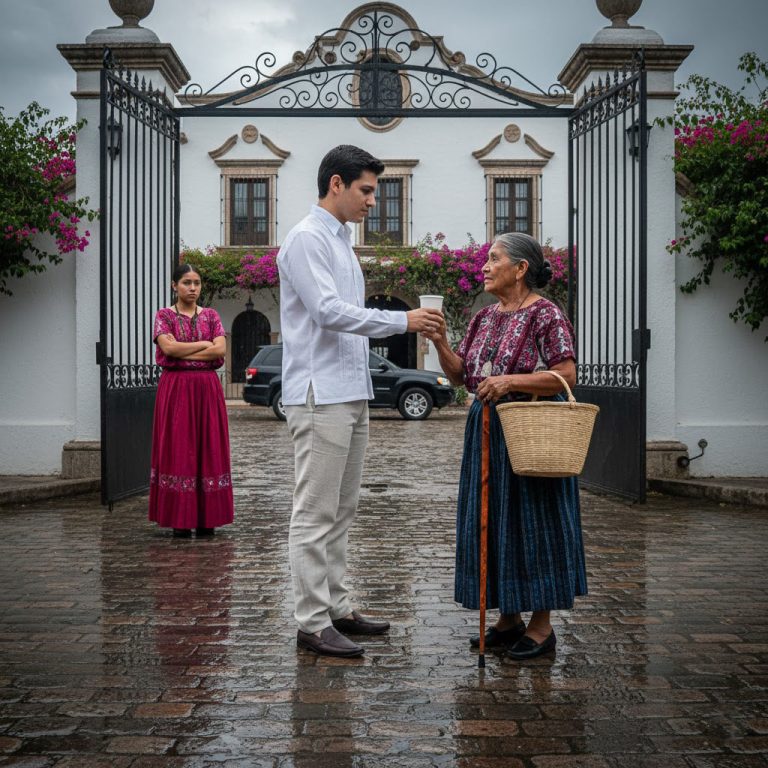 Una madre de 70 años fue a ver a su hijo para pedirle dinero para su tratamiento médico; su hijo solo le dio un paquete de fideos y luego la echó educadamente. Cuando llegó a casa y lo abrió, quedó en shock y no podía creer lo que veía…